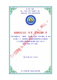 Khóa luận tốt nghiệp Quản trị kinh doanh: Các nhân tố ảnh hưởng đến quyết định sử dụng dịch vụ lữ hành của khách hàng cá nhân tại Công ty TNHH Du lịch Kết Nối Huế