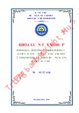 Khóa luận tốt nghiệp Quản trị kinh doanh: Đánh giá sự hài lòng của khách hàng về dịch vụ bảo dưỡng và sửa chữa xe máy tại DNTN Thương mại và Dịch vụ Đức Thọ