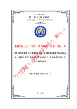 Khóa luận tốt nghiệp Quản trị kinh doanh: Hoàn thiện chính sách marketing mix đối với khách hàng nội địa tại khách sạn La Beach