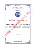 Khóa luận tốt nghiệp Quản trị kinh doanh: Nghiên cứu khả năng chấp nhận ngân hàng số của khách hàng cá nhân tại ngân hàng Đông Á chi nhánh Huế