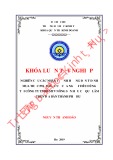 Khóa luận tốt nghiệp Quản trị kinh doanh: Nghiên cứu các nhân tố ảnh hưởng đến ý định mua thực phẩm hữu cơ của NTD tại Công ty TNHH MTV Nông sản Hữu cơ Quế Lâm trên địa bàn thành phố Huế