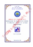 Khóa luận tốt nghiệp Quản trị kinh doanh: Đánh giá hoạt động quản lý đơn hàng tại Công ty Cổ phần Đầu tư Dệt may Thiên An Phát