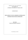 Doctoral thesis Engineering mechanics: Development of meta-heuristic optimization methods for mechanics problems