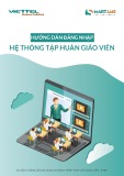 Hướng dẫn đăng nhập hệ thống tập huấn giáo viên