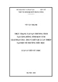 Luận án Tiến sĩ Y học: Thực trạng tai nạn thương tích tại cộng đồng tỉnh kon tum giai đoạn 2014 - 2016 và kết quả can thiệp tại một số Trường tiểu học