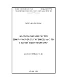 Luận án Tiến sĩ Y học: Nghiên cứu chức năng thất trái bằng phương pháp siêu âm đánh dấu mô cơ tim ở bệnh nhân bệnh thận mạn tính