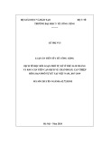 Luận án Tiến sĩ Y tế Công cộng: Dịch tễ học rối loạn phổ tự kỷ ở trẻ 18 – 30 tháng và rào cản tiếp cận dịch vụ chẩn đoán, can thiệp rối loạn phổ tự kỷ tại Việt Nam, 2017-2019