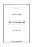 Luận án Tiến sĩ Y học: Chỉ định và hiệu quả của phương pháp cấy máy tạo nhịp tái đồng bộ tim sau điều trị suy tim nội khoa tối ưu