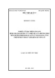 Luận án Tiến sĩ Y học: Nghiên cứu đặc điểm lâm sàng, hình ảnh cộng hưởng từ và hiệu quả của phương pháp tiêm methylprednisolon acetat ngoài màng cứng ở bệnh nhân thoát vị đĩa đệm cột sống cổ