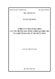 Luận án Tiến sĩ Y học: Nghiên cứu một số đặc điểm của vết thương mạn tính và hiệu quả điều trị của ghép tế bào gốc từ mô mỡ tự thân