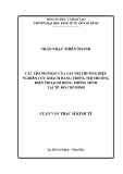 Luận văn thạc sĩ Kinh tế: Các thành phần của giá trị thương hiệu nghiên cứu khách hàng trong thị trường điện thoại di động thông minh tại Tp. Hồ Chí Minh