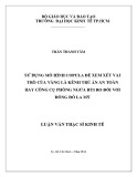 Luận văn Thạc sĩ Kinh tế: Sử dụng mô hình copula để xem xét vai trò của vàng là kênh trú ẩn an toàn hay công cụ phòng ngừa rủi ro đối với đồng đô la Mỹ