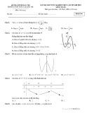 Đề thi thử tốt nghiệp THPT năm 2021 môn Toán có đáp án - Trường THPT TX Quảng Trị (Lần 2)