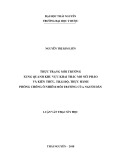 Luận văn Thạc sĩ Y học: Thực trạng môi trường xung quanh khu vực khai thác mỏ Núi Pháo và kiến thức, thái độ, thực hành phòng chống ô nhiễm môi trường của người dân