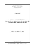 Luận văn Thạc sĩ Y học: Nồng độ magie huyết tương ở bệnh nhân đái tháo đường týp 2 tại bệnh viện trường Đại học Y khoa Thái Nguyên