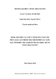 Luận văn Bác sĩ nội trú: Hình ảnh chụp cắt lớp vi tính lồng ngực độ phân giải cao ở bệnh nhân bệnh phổi tắc nghẽn mạn tính điều trị tại Bệnh viện Đa khoa Trung ương Thái Nguyên