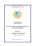 Báo cáo nghiên cứu khoa học: Kỹ thuật định danh khuôn mặt dựa vào mẫu nhị phân