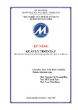 Bài giảng: Kỹ năng quản lý thời gian - Viện nghiên cứu Kinh tế ứng dụng