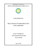 Luận văn Thạc sĩ Kỹ thuật xây dựng: Phân tích bất ổn định phi tuyến tấm composite