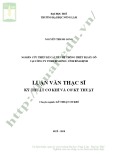 Luận văn Thạc sĩ Kỹ thuật cơ khí: Nghiên cứu thiết kế cải tiến hệ thống thiết bị sấy gỗ tại Công ty TNHH Bình Phú, tỉnh Bình Định