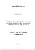 Luận văn Thạc sĩ Lâm nghiệp: Nghiên cứu về thực hiện quyền và nghĩa vụ của chủ rừng là hộ gia đình và cộng đồng tại huyện Tây Giang, tỉnh Quảng Nam