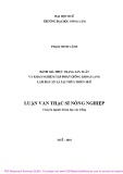 Luận án Tiến sĩ Nông nghiệp: Đánh giá thực trạng sản xuất và khảo nghiệm tập đoàn giống khoai lang làm rau ăn lá tại Thừa Thiên Huế