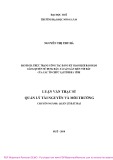 Luận văn Thạc sĩ Quản lý tài nguyên và môi trường: Đánh giá thực trạng công tác đăng ký giao dịch bảo đảm bằng quyền sử dụng đất, tài sản gắn liền với đất của các tổ chức tại tỉnh Hà Tĩnh