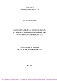 Luận văn Thạc sĩ Thủy sản: Nghiên cứu một số đặc điểm sinh học của cá Bống cát - Glossogobius giuris (Hamilton, 1822) ở sông Trà Khúc, tỉnh Quảng Ngãi"