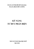 Giáo trình Kỹ năng tư duy phản biện: Phần 1 - PGS.TS Lê Thanh Sơn