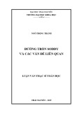 Luận văn Thạc sĩ Toán học: Đường tròn soddy và các vấn đề liên quan