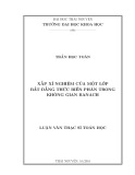 Luận văn Thạc sĩ Toán học: Xấp xỉ nghiệm của một lớp bất đẳng thức biến phân trong không gian Banach