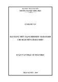 Luận văn Thạc sĩ Toán học: Bất đẳng thức dạng Hermite–Hadamard cho hàm tiền lồi bất biến