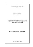 Luận văn Thạc sĩ Toán học: Một số vấn đề xung quanh điểm Feuerbach