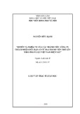 Luận văn Thạc sĩ Luật học: Quyền và nghĩa vụ của các thành viên Công ty Trách nhiệm hữu hạn có từ hai thành viên trở lên theo pháp luật Việt Nam hiện nay