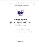 Tài liệu học tập Quản trị marketing: Phần 2