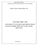 Tài liệu học tập Giải pháp và ứng dụng hệ thống mạng doanh nghiệp trên nền công nghệ Draytek: Phần 2