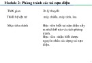 Bài giảng An toàn điện trong công nghiệp: Module 2 - Bài 3