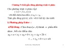 Bài giảng Phương pháp tính - Chương 5: Giải gần đúng phương trình vi phân