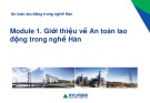 Bài giảng An toàn lao động trong nghề Hàn: Module 1 - Bài 3