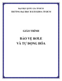 Giáo trình Bảo vệ Rơle và tự động hóa