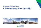 Bài giảng An toàn điện trong công nghiệp: Module 2 - Bài 4