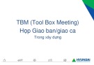 Bài giảng An toàn lao động trong xây dựng và công nghiệp: Module 3 - Bài 3