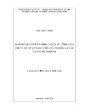 Luận án Tiến sĩ Giáo dục học: Nghiên cứu giải pháp nâng cao chất lượng GDTC cho sinh viên các trường Đại học tại thành phố Vinh