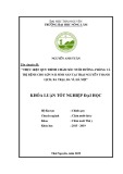 Khóa luận tốt nghiệp Đại học: Thực hiện quy trình chăm sóc nuôi dưỡng, phòng và trị bệnh cho đàn lợn nái sinh sản nuôi tại trại Nguyễn Thanh Lịch, Ba Vì, Hà Nội