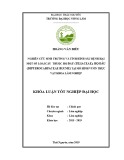 Khoá luận tốt nghiệp Đại học: Đánh giá sinh trưởng của một số loài cây họ Đay (Tiliaceae) và họ Dầu (Dipterocarpaceae blume) trồng tại mô hình vườn thực vật khoa Lâm Nghiệp Trường Đại học Nông Lâm Thái Nguyên