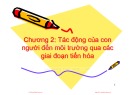 Bài giảng Môi trường và con người: Chương 2 - Lê Thị Thanh Mai