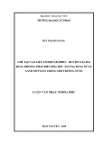 Luận văn Thạc sĩ Hoá học: Chế tạo vật liệu tổ hợp graphen - bùn đỏ Tân Rai bằng phương pháp điện hóa siêu âm ứng dụng xử lý xanh metylen trong môi trường nước