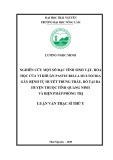 Luận văn Thạc sĩ Thú y: Nghiên cứu một số đặc tính sinh vật, hóa học của vi khuẩn Pasteurella multocida gây bệnh tụ huyết trùng trâu, bò tại ba huyện thuộc tỉnh Quảng Ninh và biện pháp phòng trị