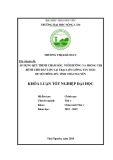 Khoá Luận tốt nghiệp đại học: Áp dụng quy trình chăm sóc, nuôi dưỡng và phòng trị bệnh cho đàn lợn tại trại lợn giống Tân Thái Huyện Đồng Hỷ Tỉnh Thái Nguyên