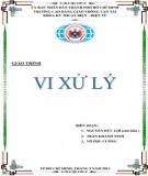 Giáo trình Vi xử lý: Phần 2 - CĐ Giao thông Vận tải